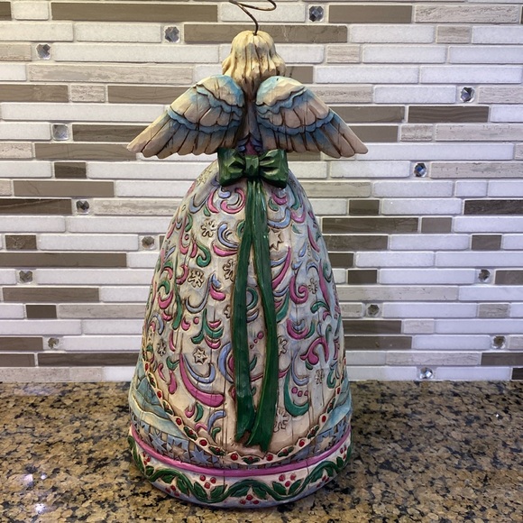 Jim Shore Landscape Sleeps Heartwood Creek Enesco Angel of Winter Figurine - Picture 5 of 12